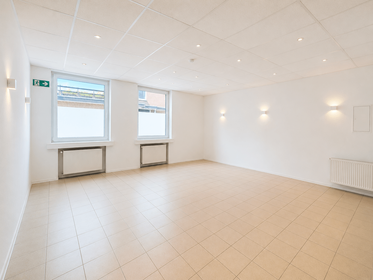 Innenansicht Büro Großraum